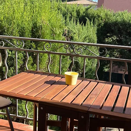 アパート Superbe Terrasse Et Parking Prive サントロペ