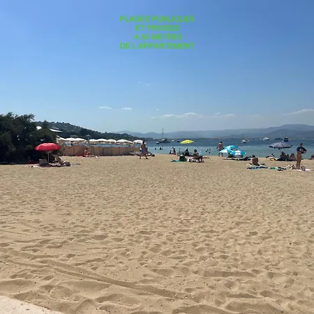Superbe Terrasse Et Parking Prive شقة سان تروبيه