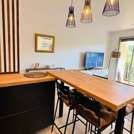 Apartmán Superbe Terrasse Et Parking Prive